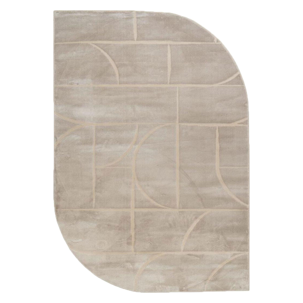 Χαλί Διαδρόμου (80x150) Ezzo Forma E460A1W Beige