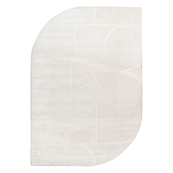 Χαλί (133x190) Ezzo Forma E460A1W Cream