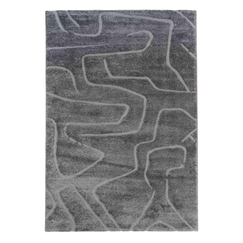 Χαλί (160x230) Ezzo Morbido E461BP5 Grey