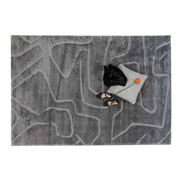 Χαλί (160x230) Ezzo Morbido E461BP5 Grey