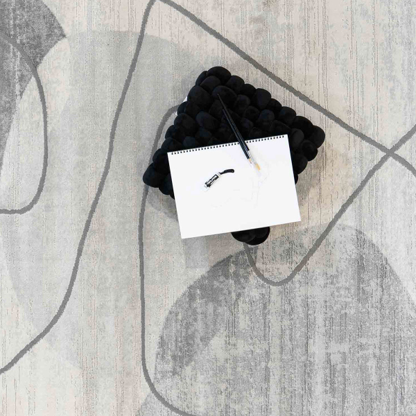 Χαλιά Κρεβατοκάμαρας (Σετ 3τμχ) Ezzo Asti D149AY9 Cream