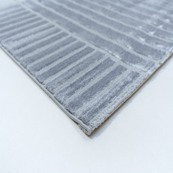 Χαλιά Κρεβατοκάμαρας (Σετ 3τμχ) Ezzo Charlotte C590AY9 Dark Grey