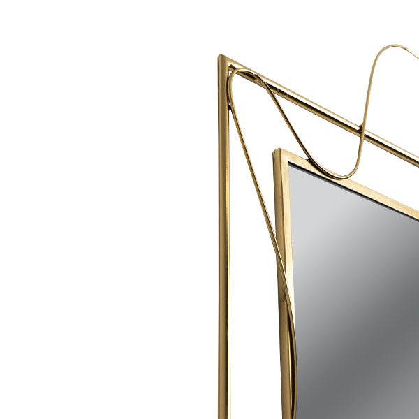 Διακοσμητικός Καθρέφτης Τοίχου (60x2x120) Estheti 811-40007