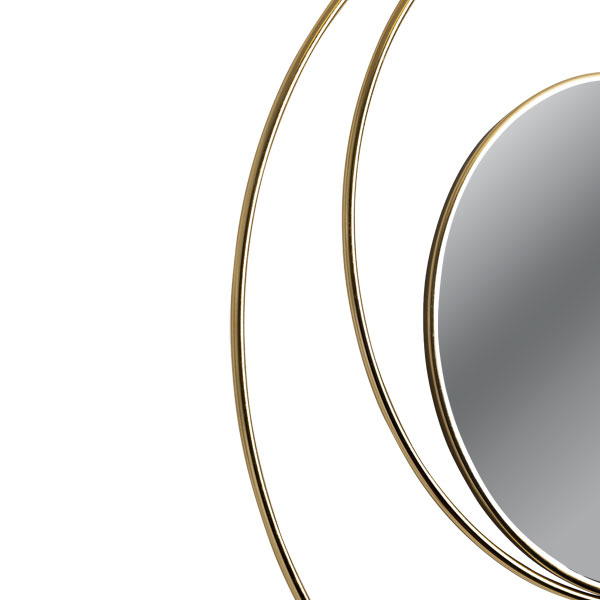 Διακοσμητικός Καθρέφτης Τοίχου (Φ80x2) Estheti 811-40004