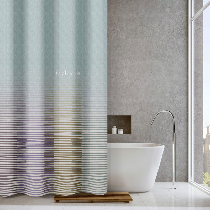 Κουρτίνα Μπάνιου (180x185) Με Τρουκς Guy Laroche Lorenzo Multi