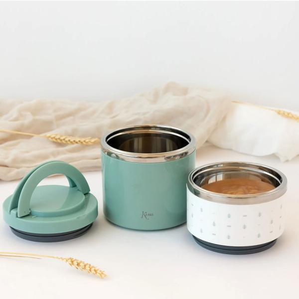 Βρεφικό Θερμός Φαγητού 930ml Kiokids Μέντα 5733