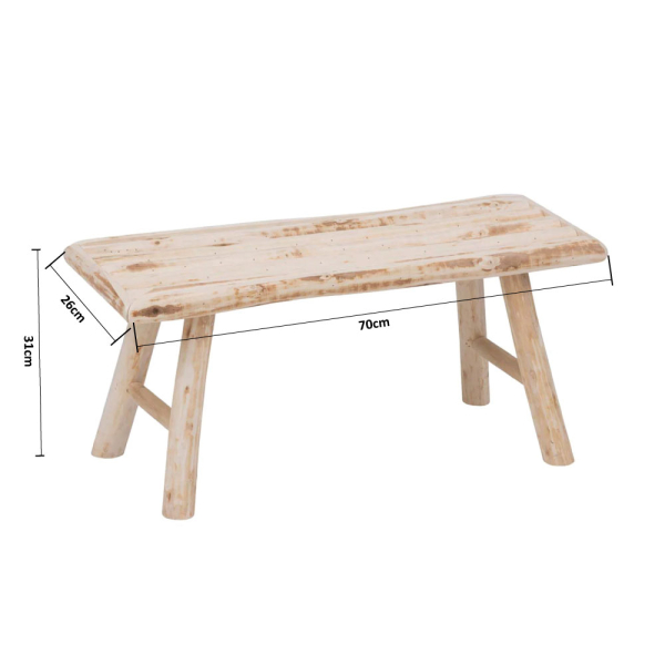 Σκαμπό (70x26x31) A-S Bench 202230