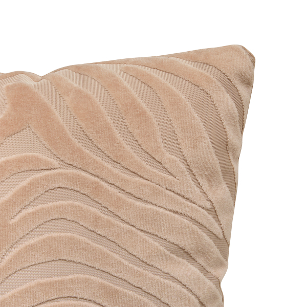 Διακοσμητικό Μαξιλάρι Βελουτέ 2 Όψεων (40x40) A-S Tigris Beige 212452A