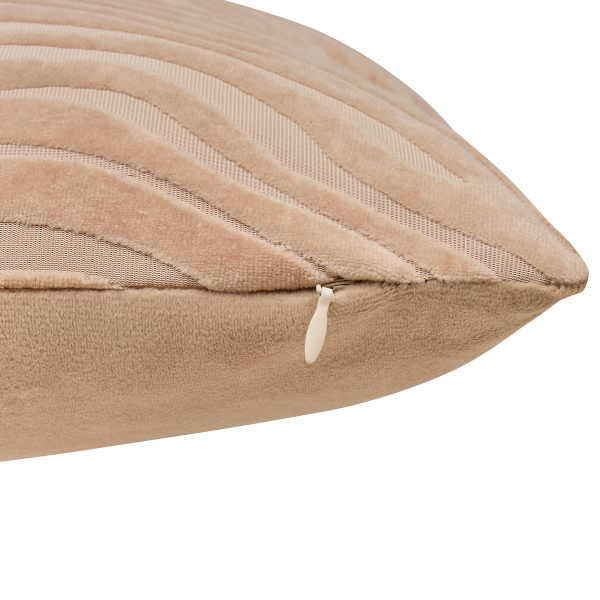 Διακοσμητικό Μαξιλάρι Βελουτέ 2 Όψεων (40x40) A-S Tigris Beige 212452A