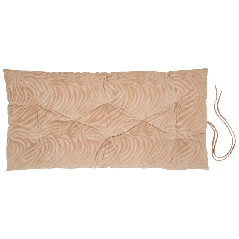 Βελουτέ Μαξιλάρα Για Παγκάκι/Δαπέδου (120x60x8) A-S Tigris Beige 212454A