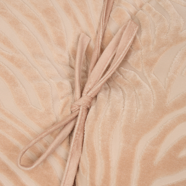 Βελουτέ Μαξιλάρα Για Παγκάκι/Δαπέδου (120x60x8) A-S Tigris Beige 212454A