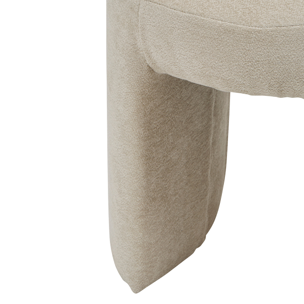 Σκαμπό (Φ38x38) A-S Jin Beige 207355A