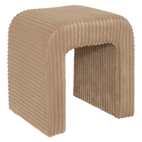 Σκαμπό (41x35.5x43) A-S Sevi Beige 207371