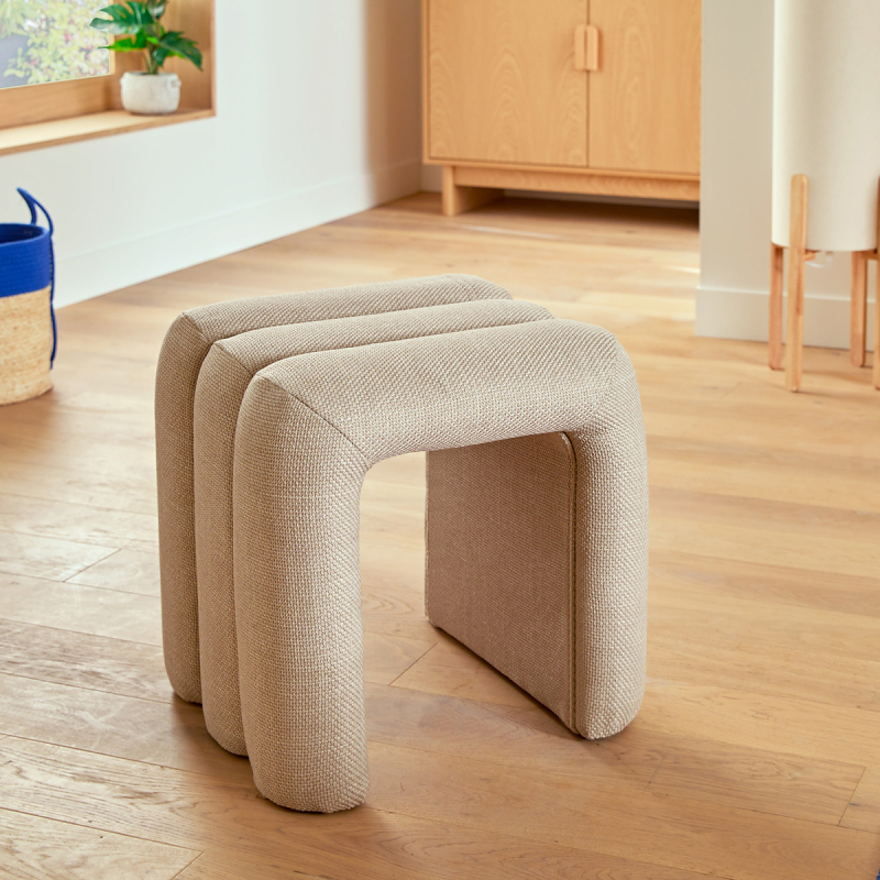 Σκαμπό (43x42x44) A-S Sisco Klay 207376A