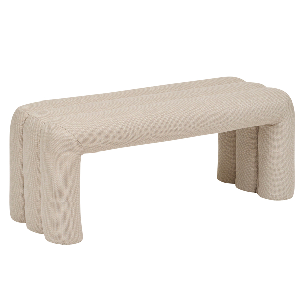 Ταμπουρέ (102x42x43.5) A-S Sisco Klay 207377A