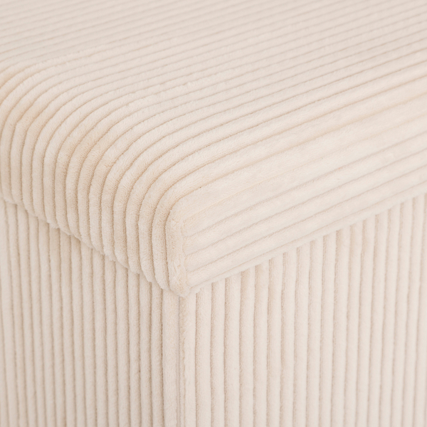 Σκαμπό Με Αποθηκευτικό Χώρο (38x38x38) A-S Arum Ivory 207381A