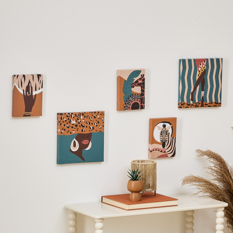 Πίνακες (Σετ 5τμχ) A-S Cynthia Africa 205652F