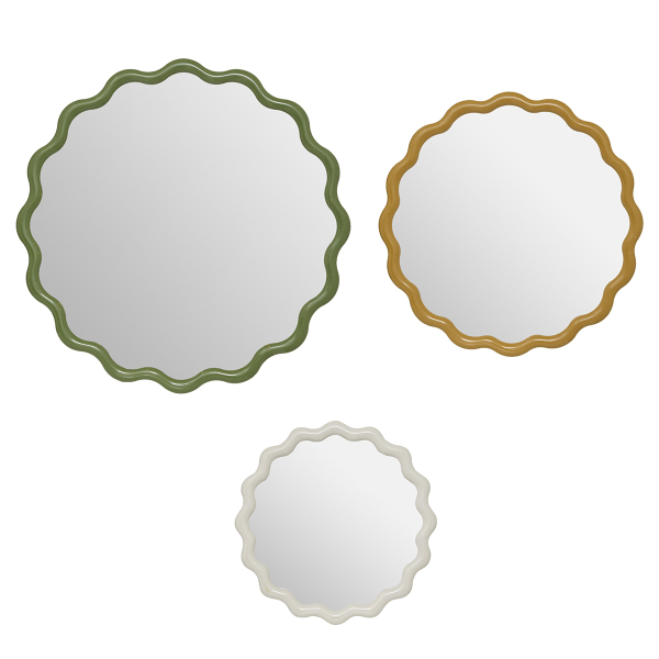 Διακοσμητικοί Καθρέφτες Τοίχου (Σετ 3τμχ) A-S Judy 210439