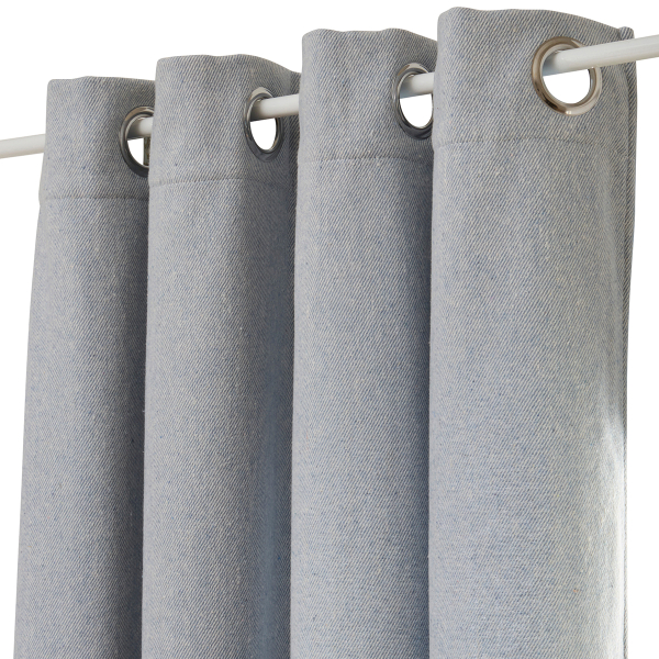 Θερμομονωτική Κουρτίνα (140x260) Με Τρουκς A-S Kys Mineral Blue 212503D