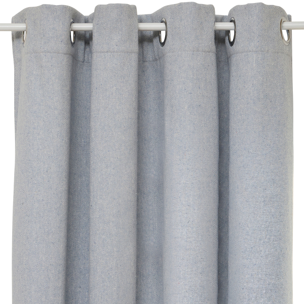 Θερμομονωτική Κουρτίνα (140x260) Με Τρουκς A-S Kys Mineral Blue 212503D