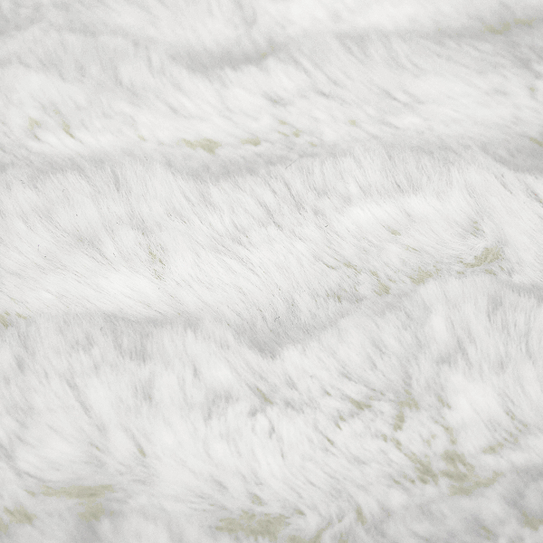 Γούνινη Τραβέρσα Κρεβατιού (80x180) A-S Zephy White 212511