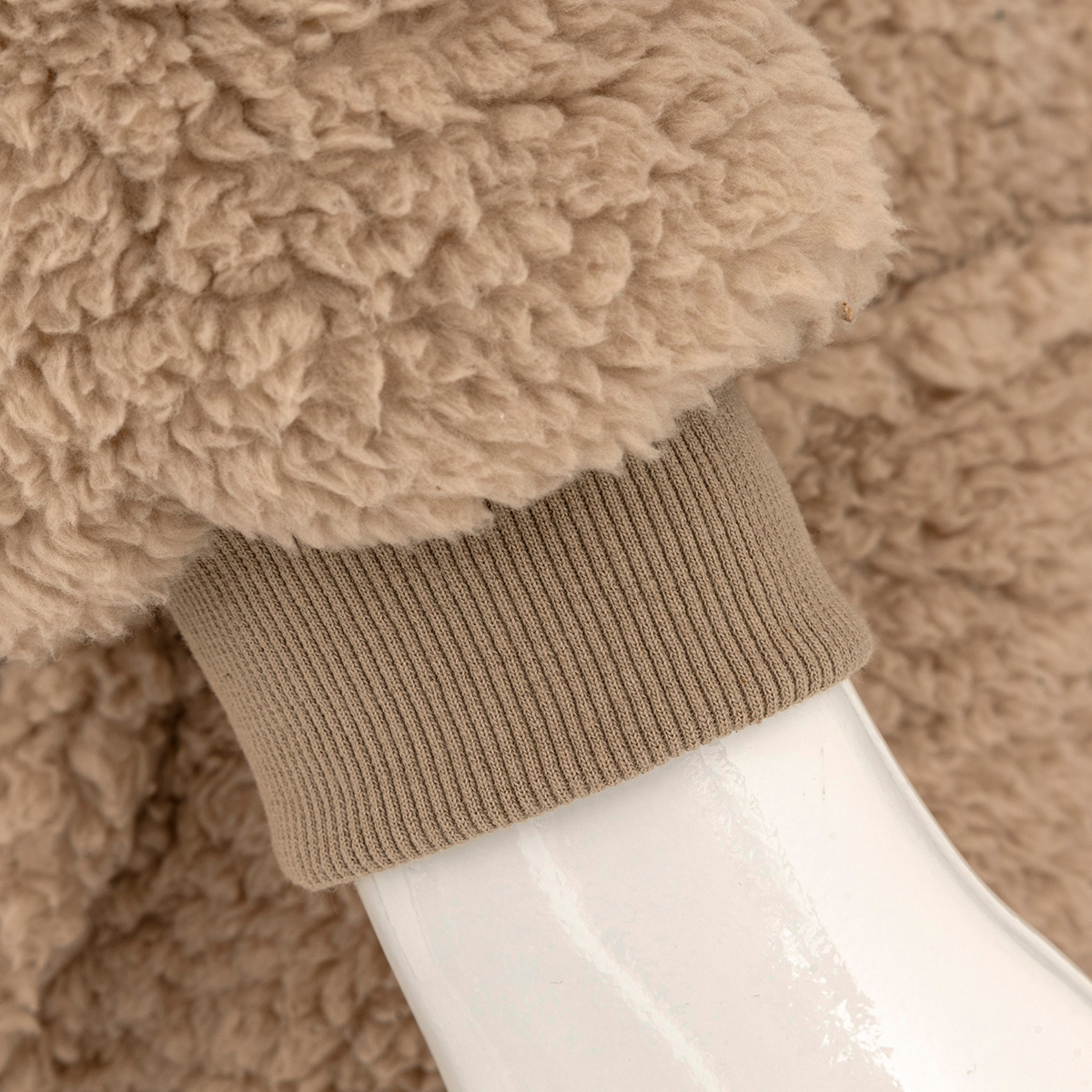 Fleece Φούτερ με Sherpa (70X85) A-S Zipped 212517 Home Ένδυση Γυναικεία Σπιτιού Γυναικείες Ρόμπες Spitishop