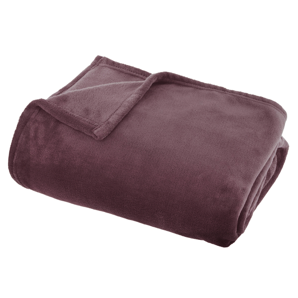 Κουβέρτα Καναπέ Fleece (130x180) A-S Ollis Mauve 156047M