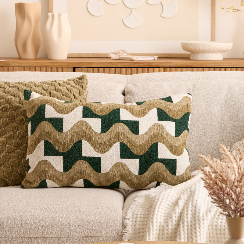 Διακοσμητικό Μαξιλάρι 2 Όψεων (38x58) A-S Floe Khaki 212431B