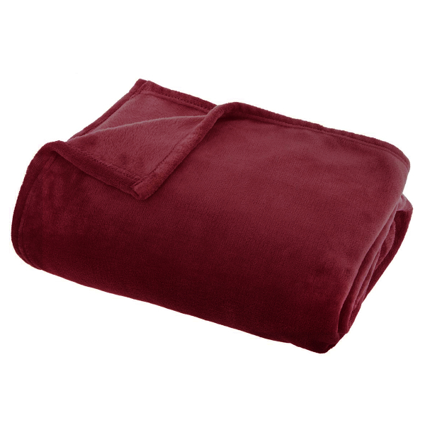 Κουβέρτα Καναπέ Fleece (130x180) A-S Ollis Red 156047T