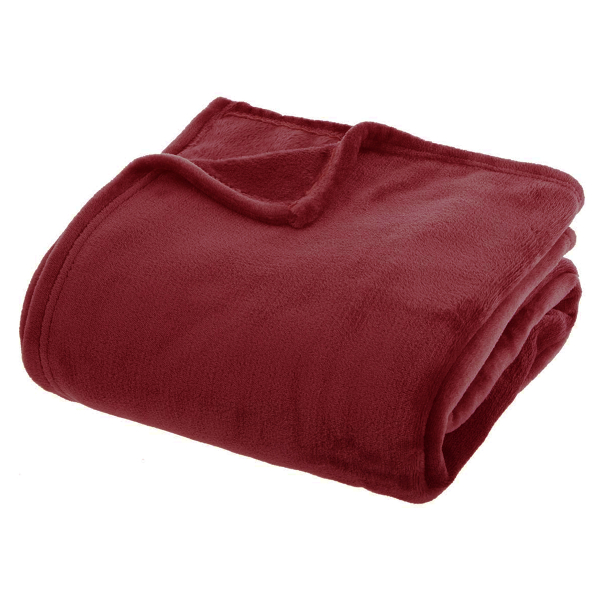 Κουβέρτα Fleece Ημίδιπλη (180x230) A-S Ollis Red 156048T