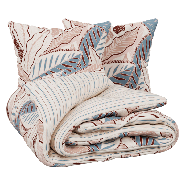 Παπλωματοθήκη Υπέρδιπλη (240x220) 2 Όψεων + Διακοσμητικές Μαξιλαροθήκες A-S Skyra 212551