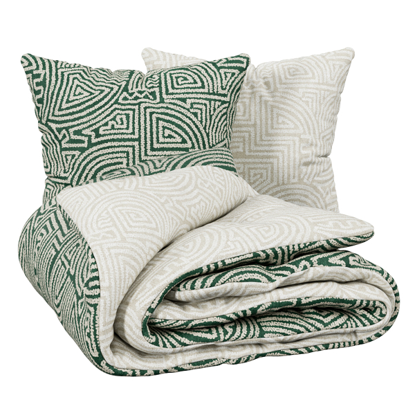 Παπλωματοθήκη Υπέρδιπλη (240x220) 2 Όψεων + Διακοσμητικές Μαξιλαροθήκες A-S Naya 212559