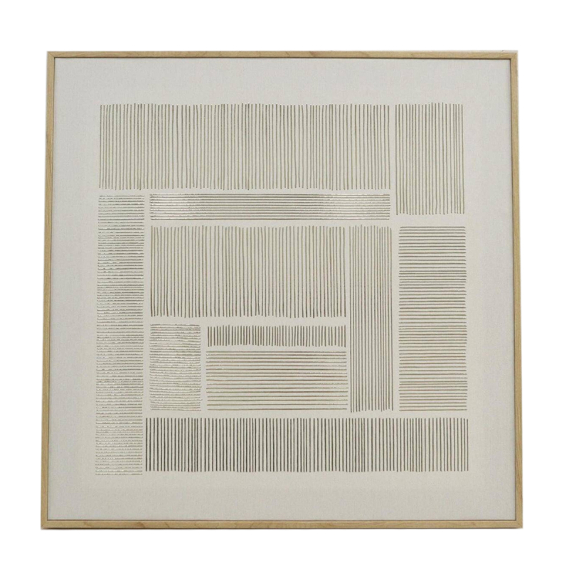 Πίνακας Με Κορνίζα (58x58) A-S Idrissa 210484