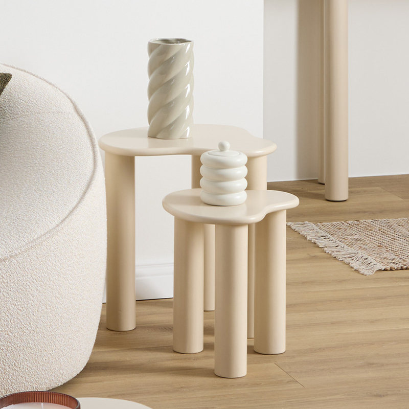 Βοηθητικά Τραπεζάκια (Σετ 2τμχ) A-S Olao 206090