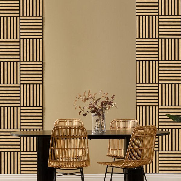 3D Πάνελ Τοίχου Ξύλινα (Σετ 3τμχ) A-S Colva L.Wood 212903