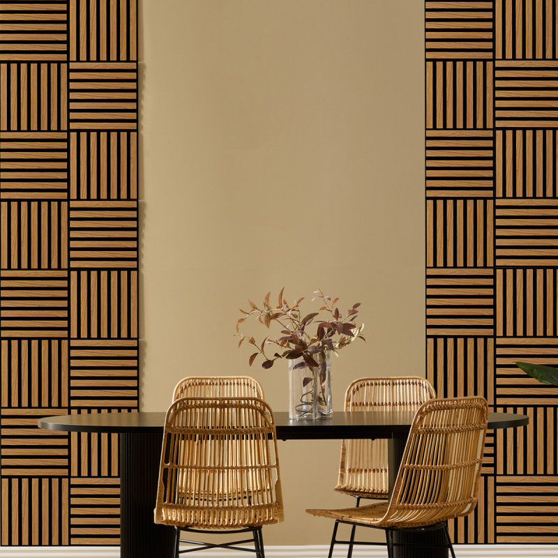 3D Πάνελ Τοίχου Ξύλινα (Σετ 3τμχ) A-S Colva Brown 212903B