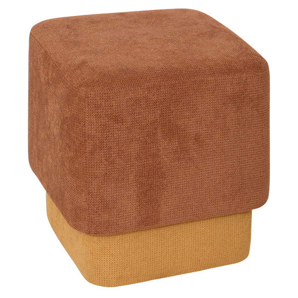 Σκαμπό 2 σε 1 (41x41x42) A-S Doki Amber/Ochre 207374B