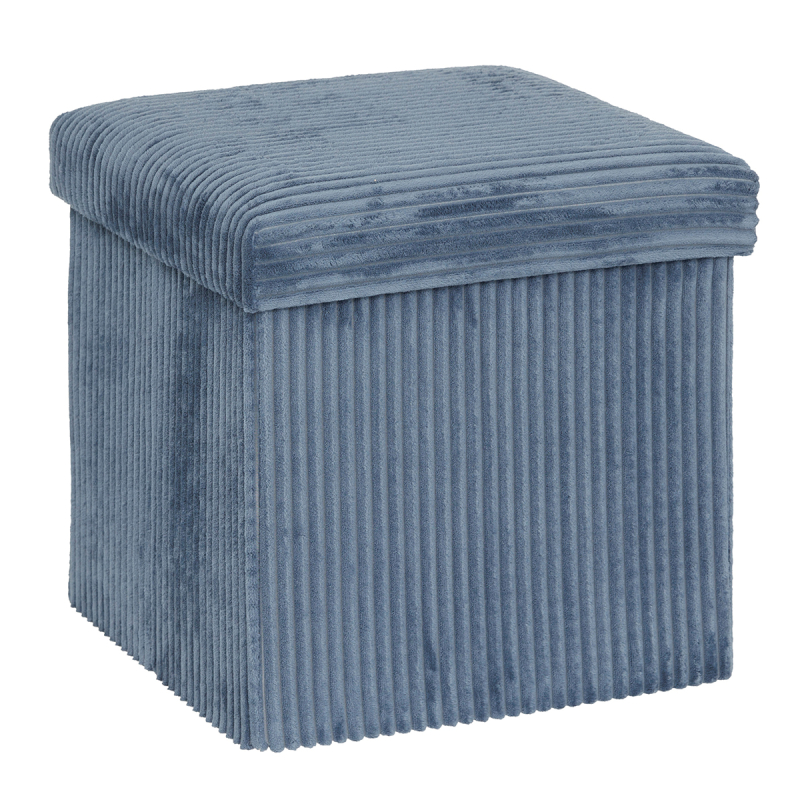 Σκαμπό Με Αποθηκευτικό Χώρο (38x38x38) A-S Arum Blue207381B