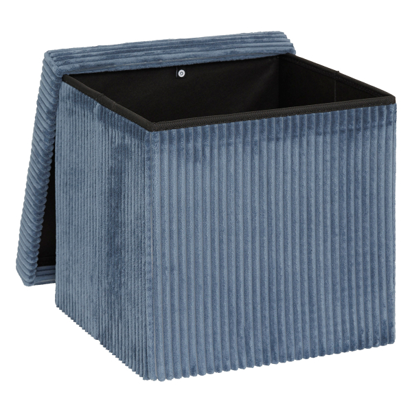 Σκαμπό Με Αποθηκευτικό Χώρο (38x38x38) A-S Arum Blue207381B