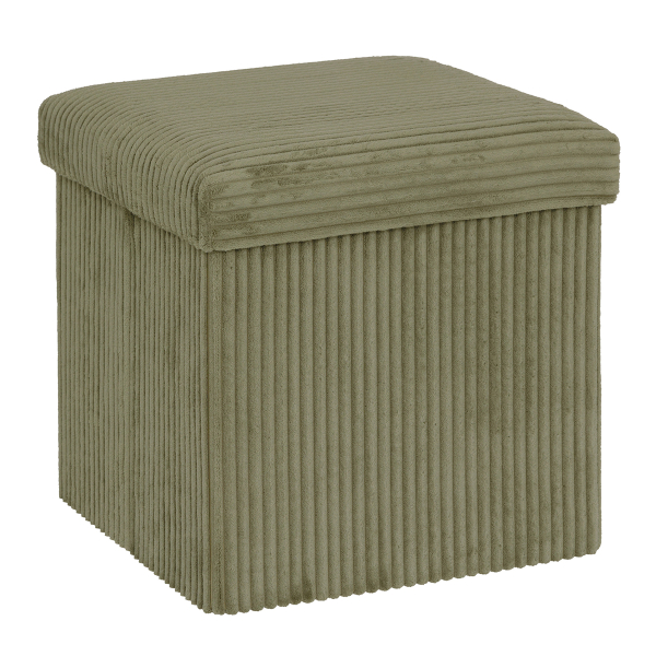 Σκαμπό Με Αποθηκευτικό Χώρο (38x38x38) A-S Arum Khaki 207381C