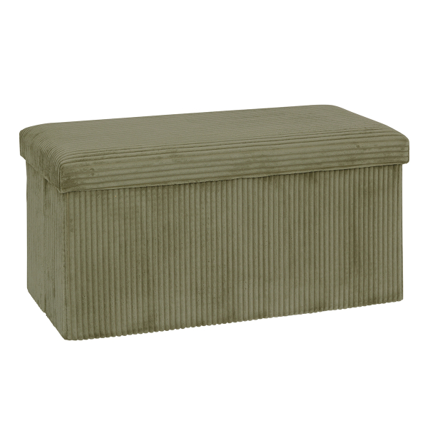 Ταμπουρέ Με Αποθηκευτικό Χώρο (76x38x38) A-S Arum Khaki 207382C