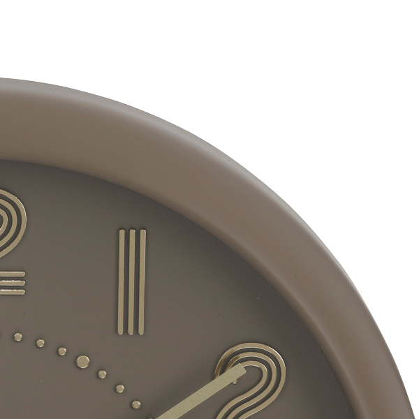 Ρολόι Τοίχου (Φ30) A-S Alizee Taupe 212933A
