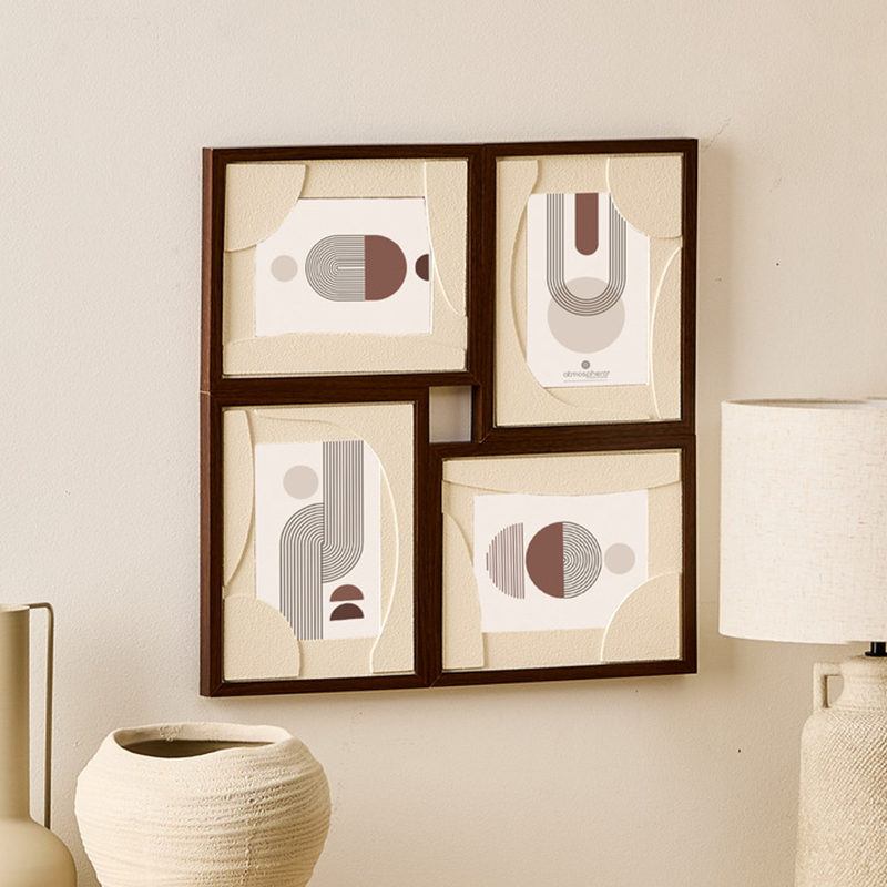 Κορνίζα Τοίχου 4 Θέσεων (47x2x47) A-S Jilani 212935