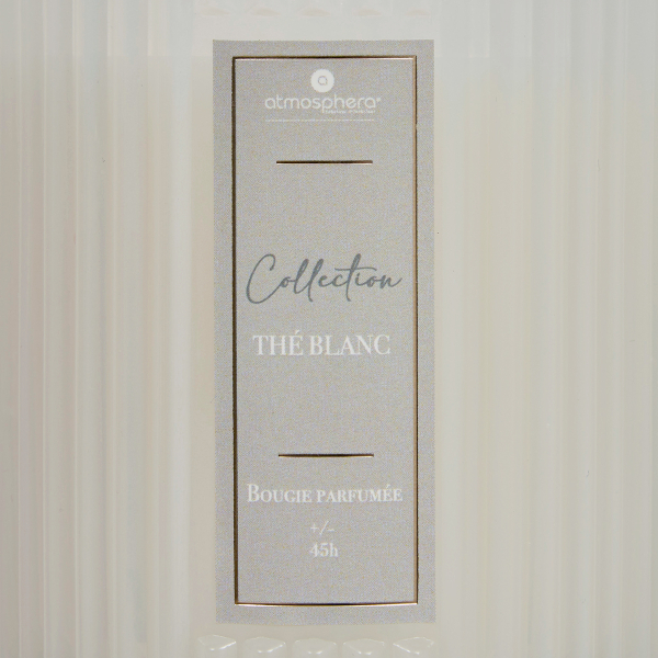 Κερί Αρωματικό 290gr (Φ8.8x10) A-S The Blanc 211726A