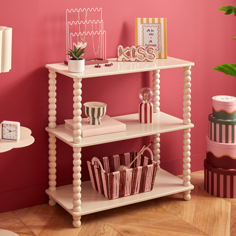 Ραφιέρα Δαπέδου 3 Θέσεων (75x34x75) A-S Chamlo Ivory 213008A