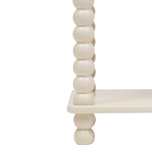 Ραφιέρα Δαπέδου 3 Θέσεων (75x34x75) A-S Chamlo Ivory 213008A