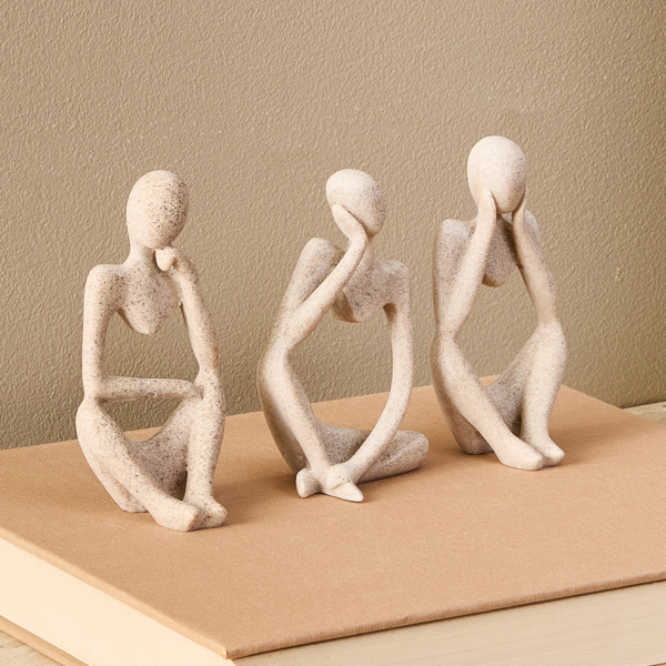 Διακοσμητικές Φιγούρες Άνθρωποι (Σετ 3τμχ) A-S Aby 211752