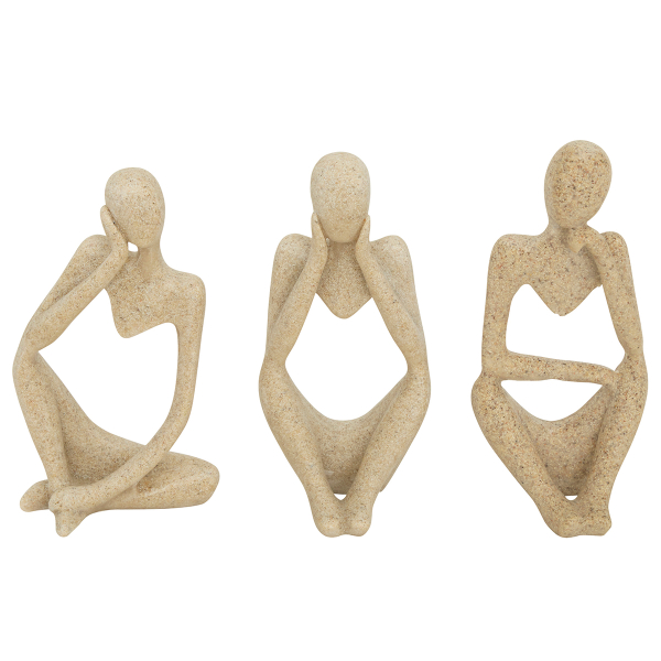 Διακοσμητικές Φιγούρες Άνθρωποι (Σετ 3τμχ) A-S Aby 211752