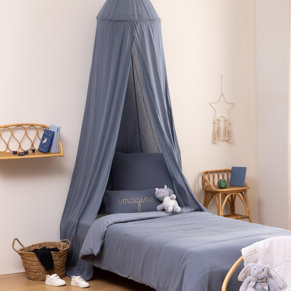 Θόλος Κούνιας/Κρεβατιού A-S Gaze Blue/Grey 195899E