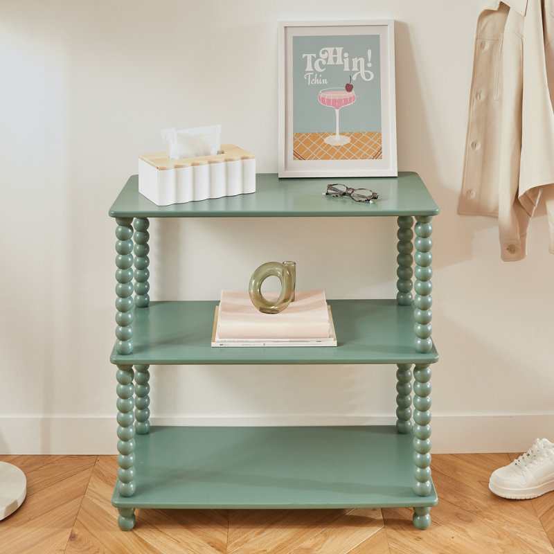 Ραφιέρα Δαπέδου 3 Θέσεων (75x34x75) A-S Chamlo Green 213008B